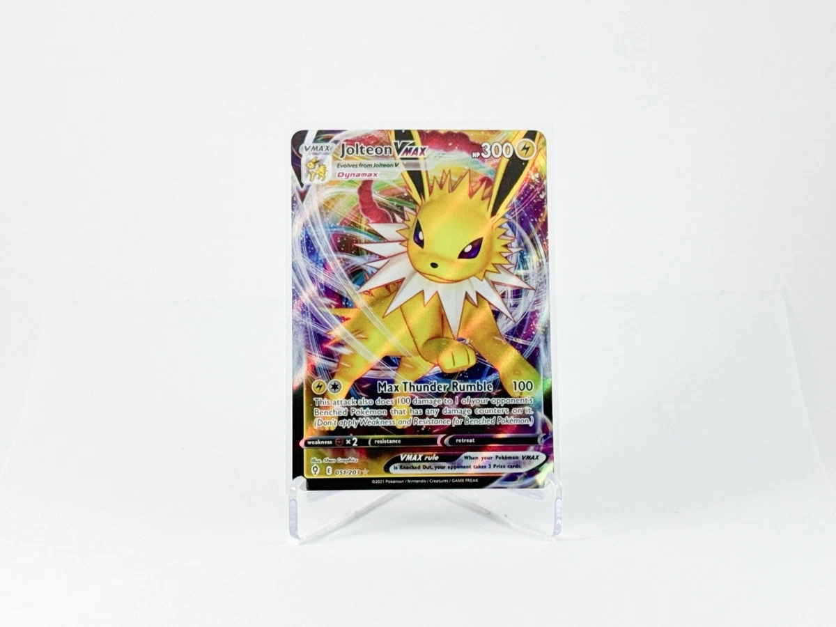 Jolteon VMAX - 051/203 - Ultra Rare - Espada Y Escudo