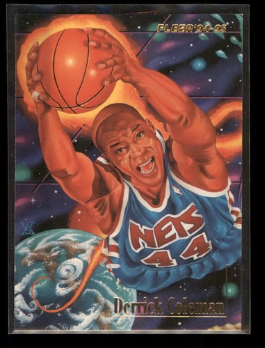 Derrick Coleman #4 1994 Fleer Pro Visions card