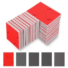 60 Pcs 400-2500 Grit Sanding Sponge Ultra Fine Sanding Sponges Pads Soft Foam