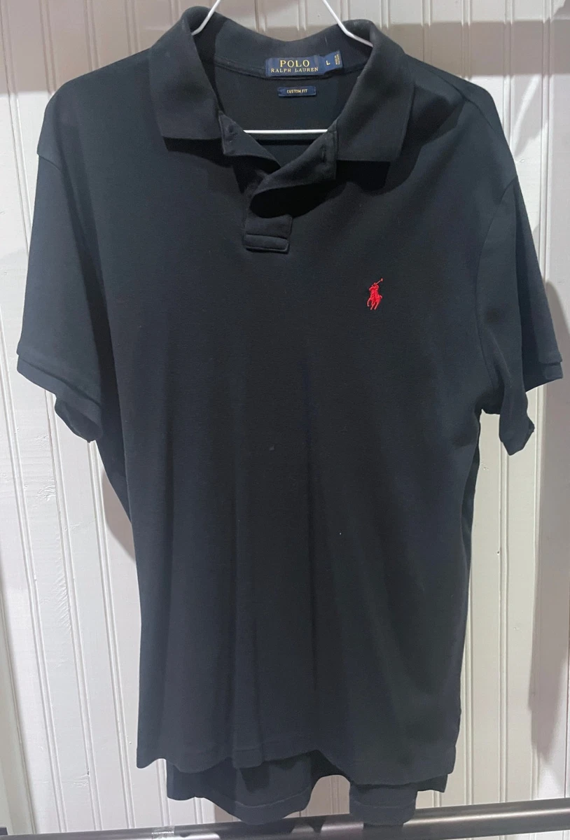 Polo Ralph Lauren Black Polos for Men for sale | eBay