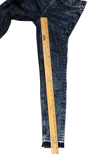 JUSTICE Legging Jeans Sz 14 SLIM Denium Pull-On #59775 - Picture 8 of 9