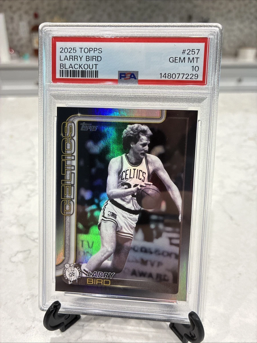 Topps Larry Bird 10 Graded Basketball Sports Trading Cards