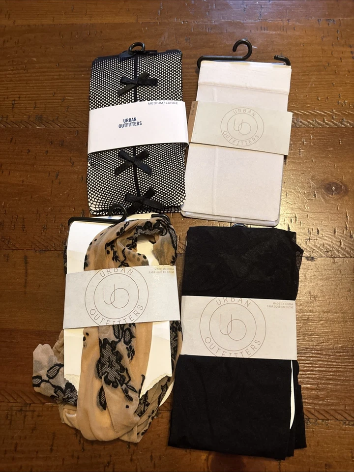 Lote de 4 medias de nailon para peces Urban Outfitters Foto 2 de 4