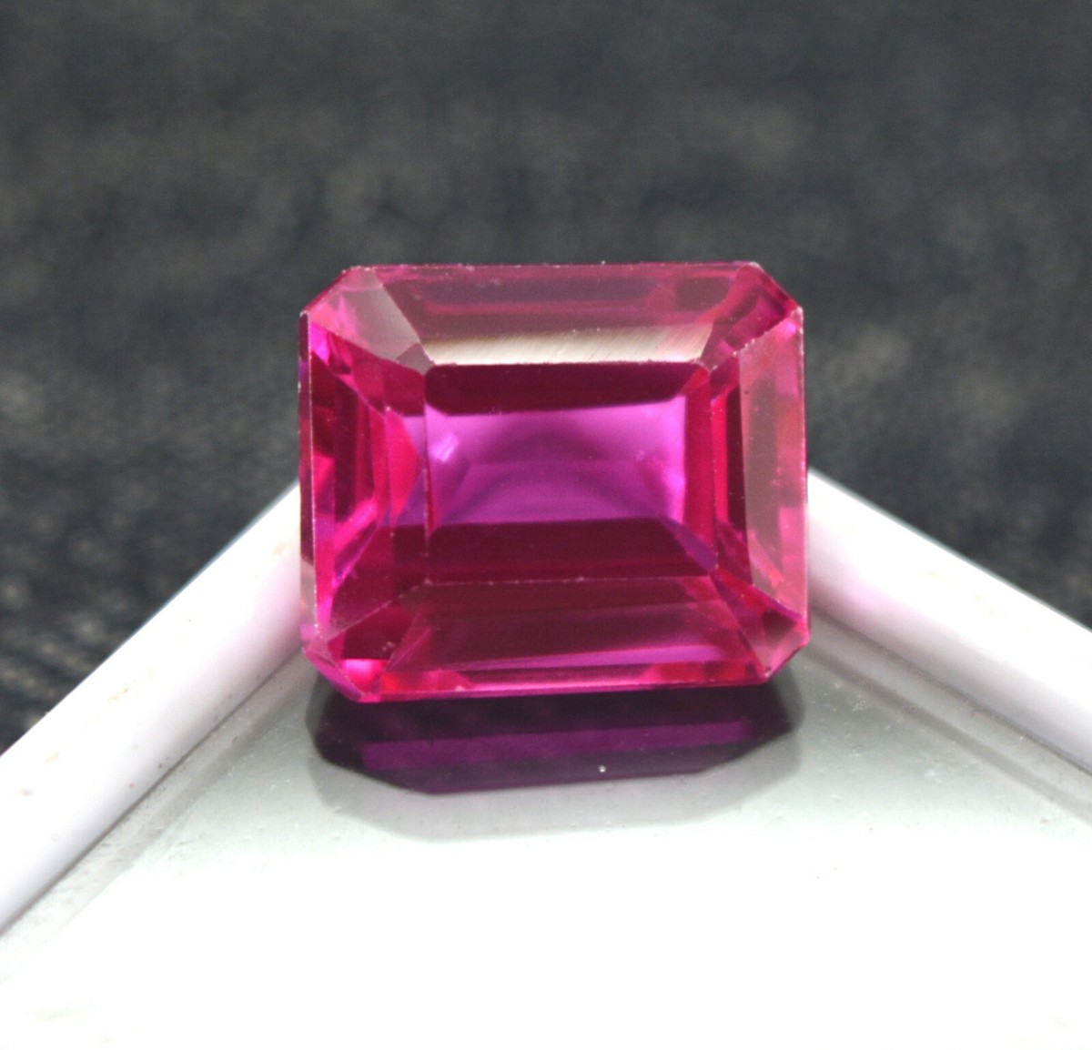 9.25 Ct Certified Natural Burma Mines Red Ruby VVS AA+ Cut