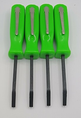   ️ Green Pocket Prybar Set - 4 Essential Tools for Automotive Technicians!  