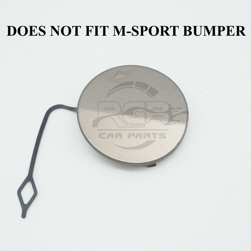 BMW 4 Serie F32 F33 F36 Se Vorne Stoßstange tow hook cover Zugöse Cap Beige 481