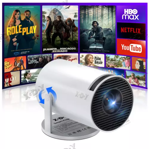 Projektor Beamer 10000 lumen LED WiFi6 BT5.0 Android11 4K 1080P Full HD Heimkino
