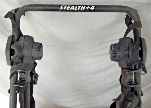 Stealth 4 Plus Bike Rack Carrier Car Trunk Mount Folding w/Straps USA Shipper :) - Picture 8 of 11