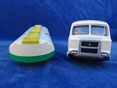 NOREV CIJ EUROPARC C47105 TRACTEUR SAVIEM JM 240 AVEC REMORQUE BP au 1/55