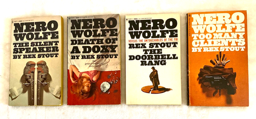 Nero Wolfe Rex Stout CHOOSE YOUR TITLE GOOD to LIKE NEW condition Bantam PB #9 - Imagen 5 de 5