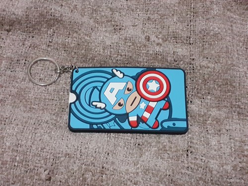 MARVEL TASCHENANHÄNGER TOMY GACHA GEPÄCKANHÄNGER WOLVERINE HULK CAP AMERIKA NEU - Bild 5 von 6