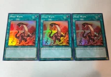 yugioh heat wave super rare 3x ra03-en058 ra03
