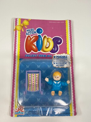 Micro Action Kids Funrise 09001 Boy with Stroller 1989