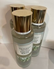VICTORIA'S SECRET CACTUS WATER BODY MIST 8.4 FL OZ SET OF 3 