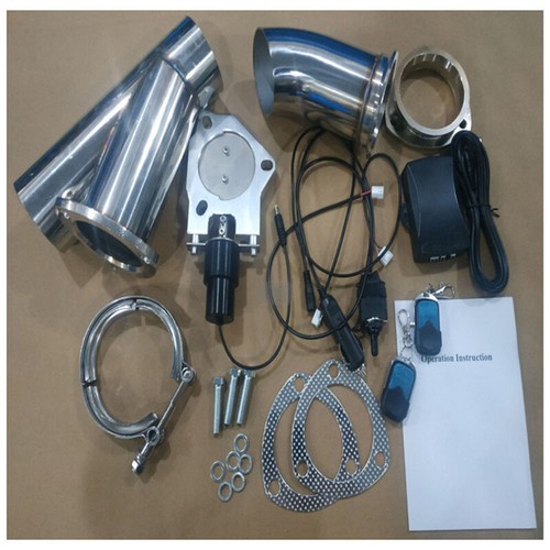 3''inch Stainless Exhaust Valve Dump Valve With Manual Control and Remote Switch - Picture 3 of 13