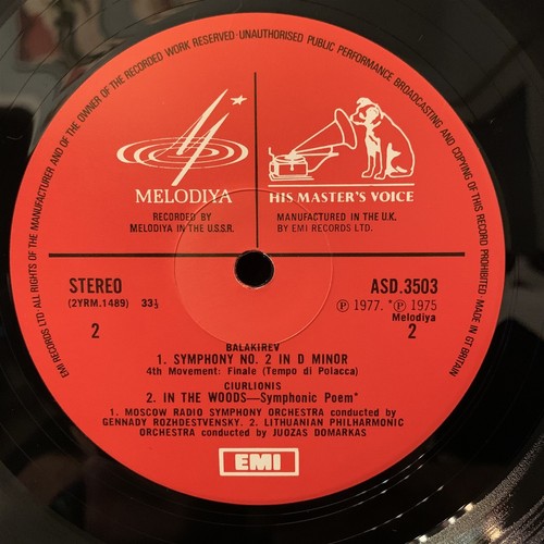 EMI ASD 3503 BALAKIREV Symphony #2 & CIURLIONIS In The Forest - ST LP UK - Picture 4 of 4