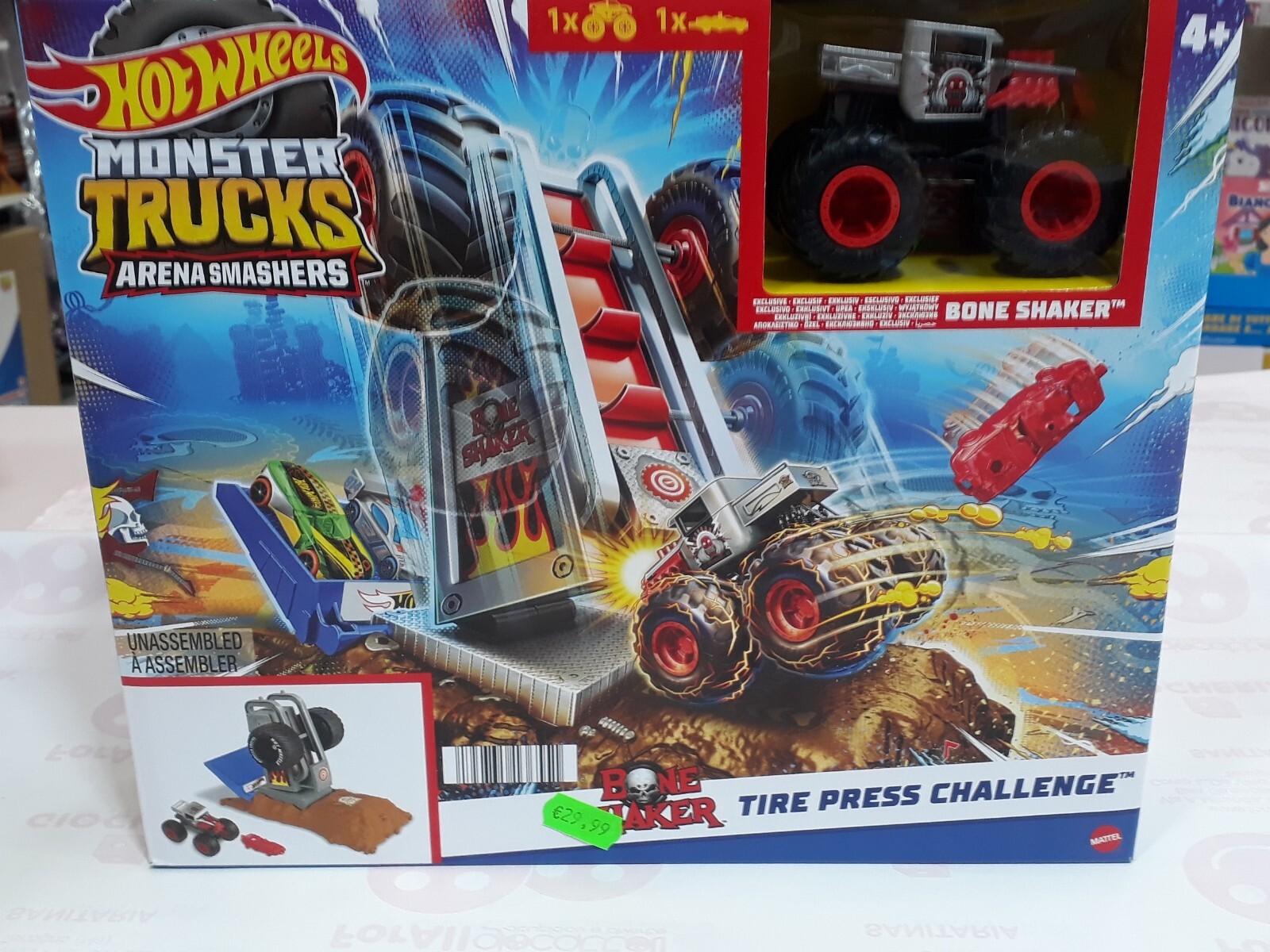 Hot Wheels Monster Truck Arena con Macchinina Macchina Giocattolo Idea Regalo