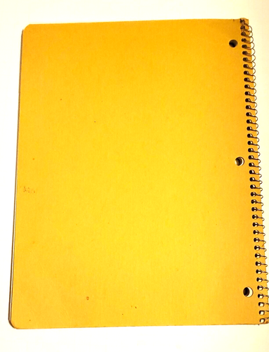 1990s School Notebook Spiral ~ Godzilla Lizard Monster 10.5" x 8" - Picture 5 of 8