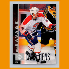 Brian Savage #299 1997 Upper Deck Montreal Canadiens Hockey Card NHL NM