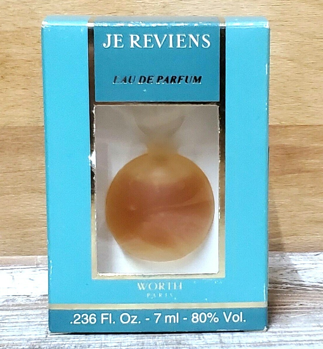 Je Reviens Worth Perfume Parfum 7ml Toilette Beauty Women Mini