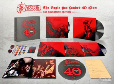 Saxon - The Eagle Has Landed 40 Live (747 Signature Edition, Signed, Extras)