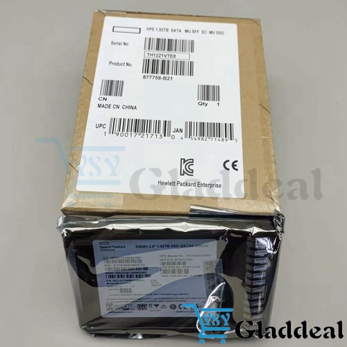 Disque SSD serveur 877758-B21 878852-001 HPE 1,92 To SATA 6G 2,5" SFF RI SC G9 Gen10 neuf - Photo 9/12