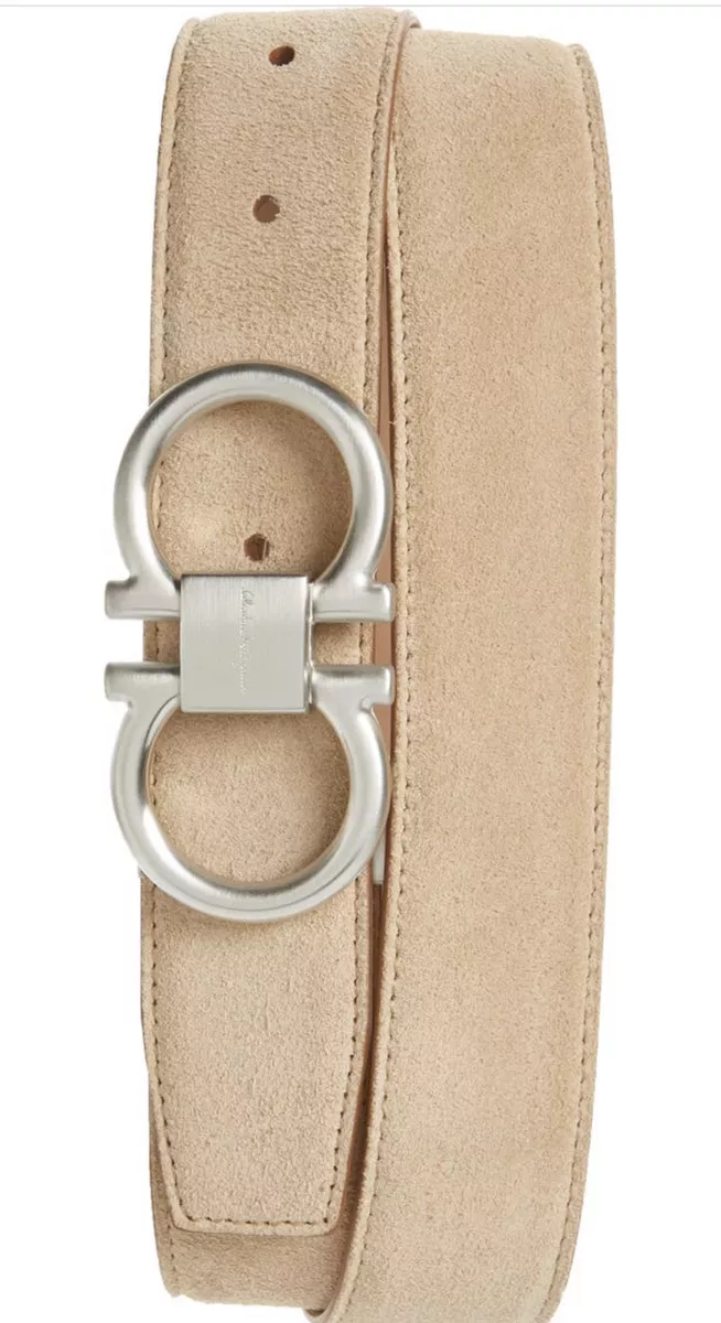 Ferragamo Men's Adjustable Gancini Belt