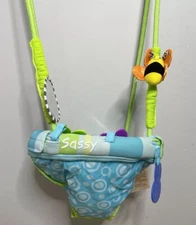 SASSY Infant Baby Doorway Jumper with Adjustable Strap