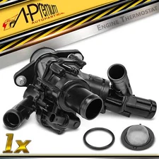 Engine Coolant Thermostat Housing Assy for Mercedes-Benz CLA250 2014-2017 2.0L