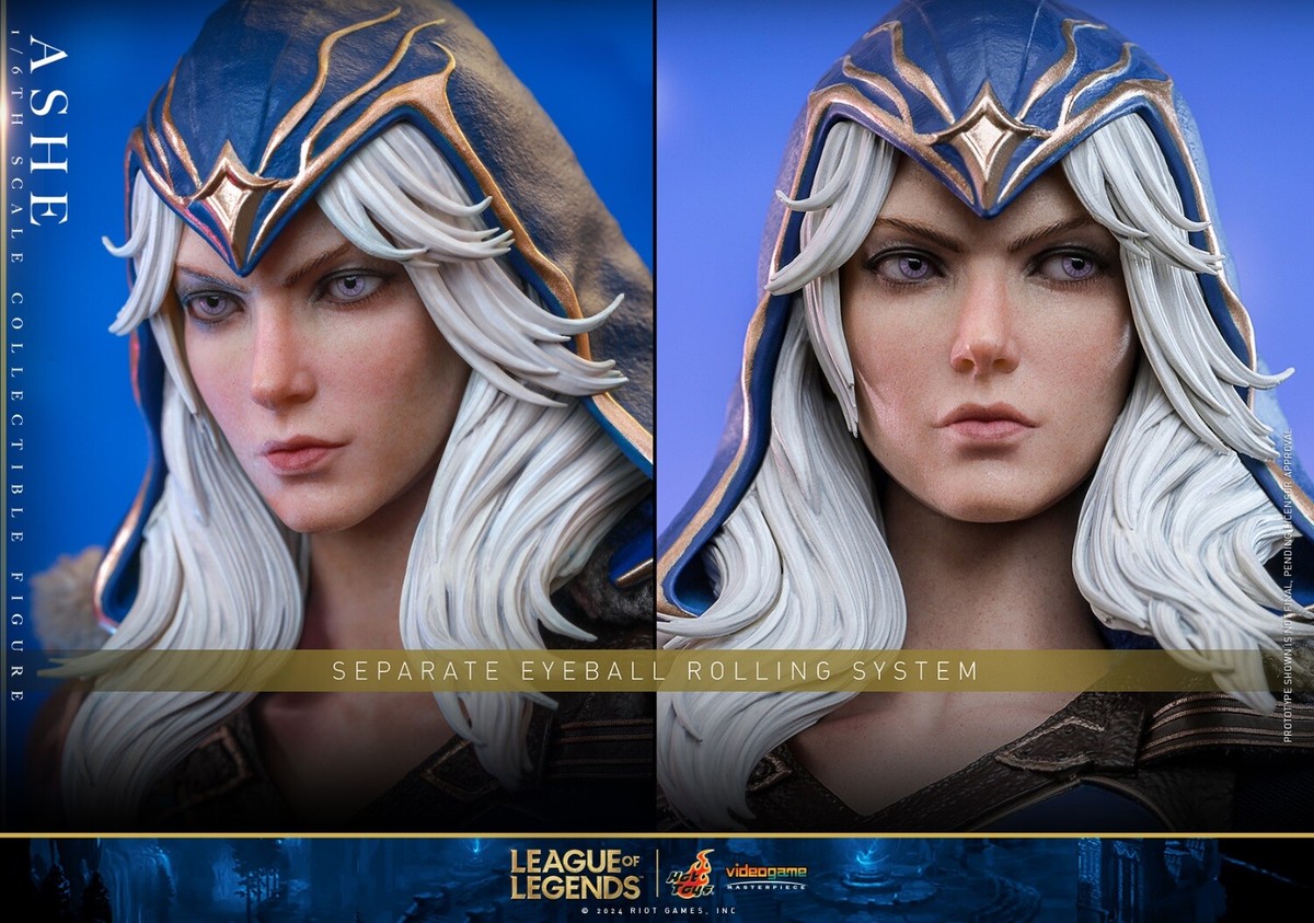 Ready! New Hot Toys VGM60 League of Legends Ashe 1/6 Action Figure