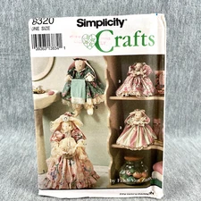 Simplicity 8320 Bathroom Bunnies Rabbit Towel Holder Toilet Paper Cover Pattern