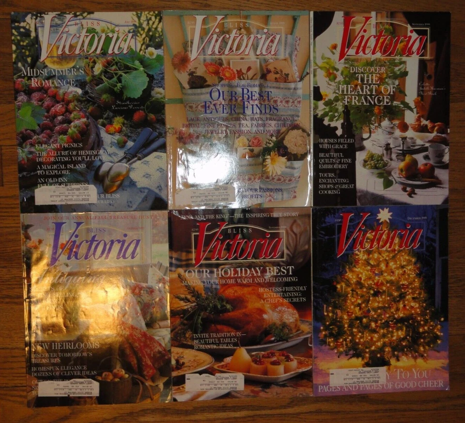 Lot of 12 Victoria Magazine 1999 Complete Set - Image 4 of 4
