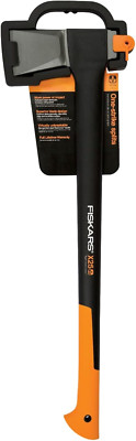 Fiskars Splitting Axe Wood Chopping Tool For Firewood Yard Work 28 Inch Black