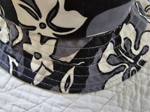 NEU Dorfman Pacific Headwear Tropical Camo Print Fischerhut Baumwolle Gr./M Neu mit Etikett - Bild 3 von 9