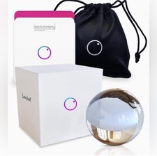 Lensball Pocket60mm,K9 Clear Crystal Ball photo Sphere  Microfiber Bag
