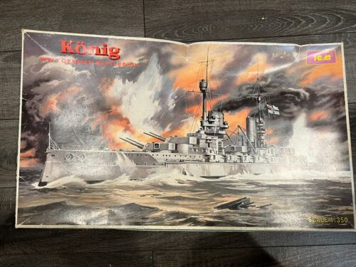 1/350 WWI German Battleship SMS KÖNIG - ICM S.001