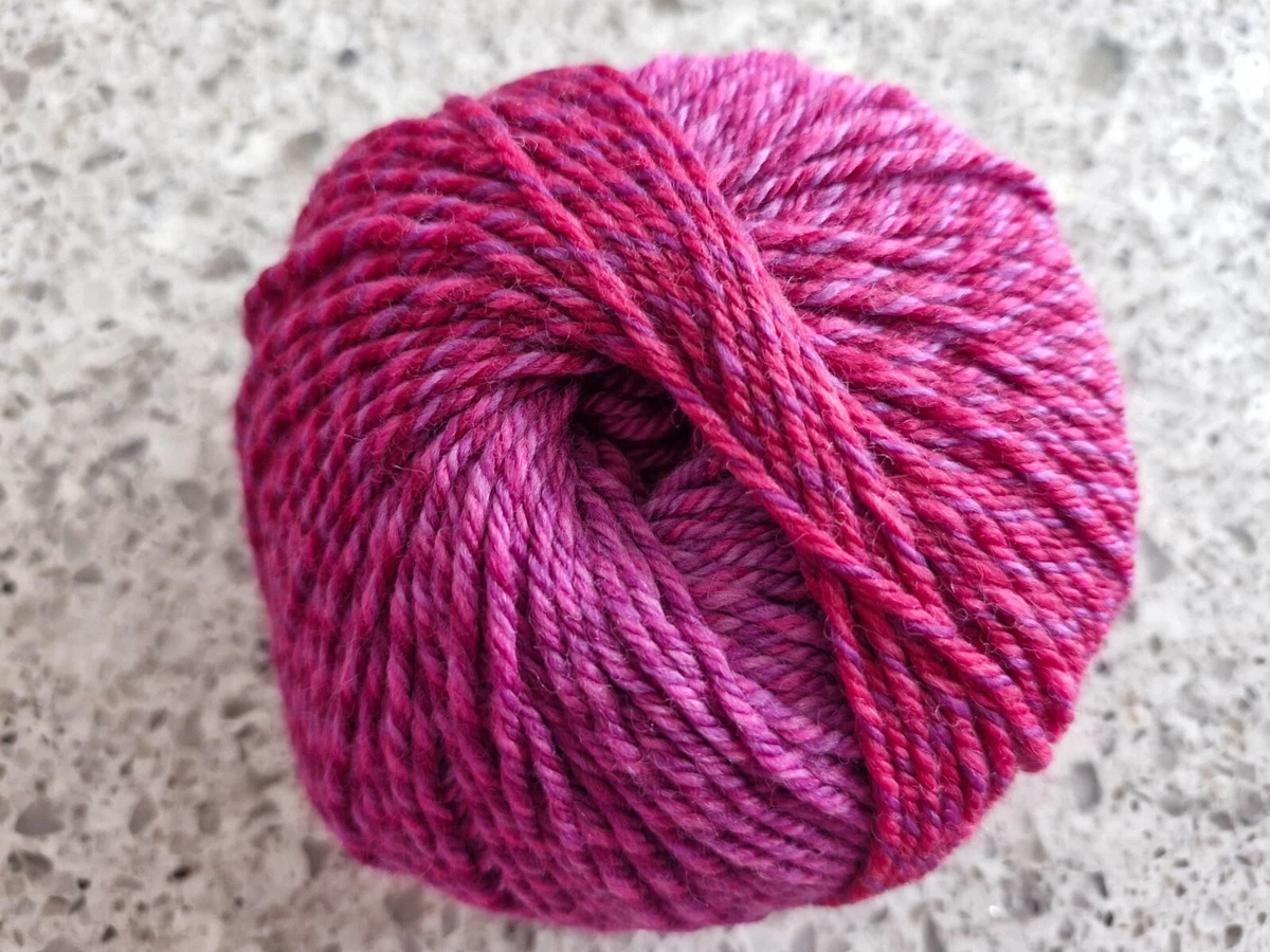 Heirloom Merino Magic Medley 8 Ply #7083 Berry Allure 100% Merino Wool