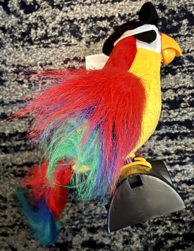 NOS - Never Used - 2008 Gemmy Talking Parrot Toy Pirate Pete The Repeat Funtime - Picture 5 of 10
