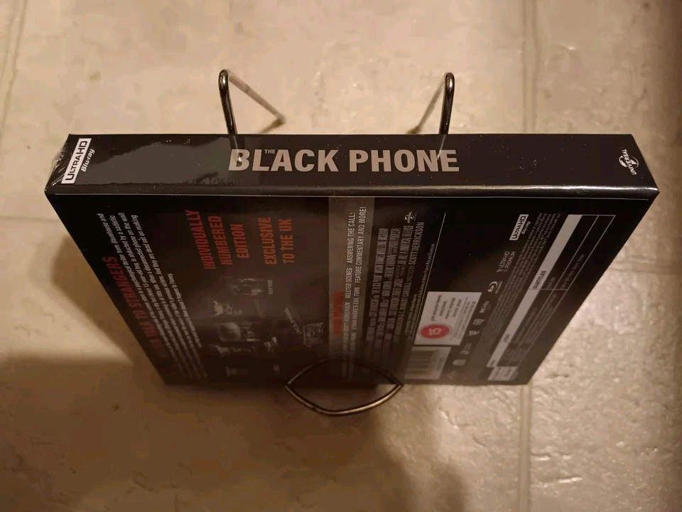 NEW Black Phone 4K Full Slip SteelBook UCE Blu-ray (UK)[2021] Ships Next Day - Image 4 of 4