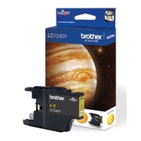 Brother LC1240Y Tintenpatrone Gelb, 600 Seiten Iso Iec 24711 FüR Brother DCP-J
