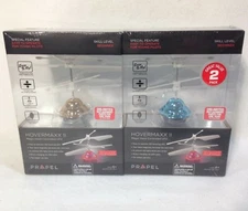 Propel Hovermaxx II Magic Hand Control UFO Beginner Level 2 Pack Teal & Gold NIP