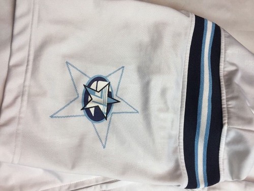 Camiseta deportiva con cremallera de Carolina del Norte talla mediana 2003 función All Star desgaste - Imagen 6 de 8