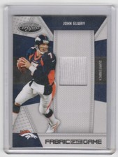 2010 Panini Certified Fabric of The Game Jersey John Elway 112/250