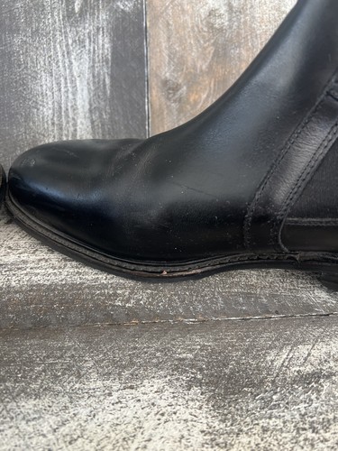 Proxon Goodyear Welt Steeltoe Dress Boot Men 9.5 Black - Picture 10 of 13