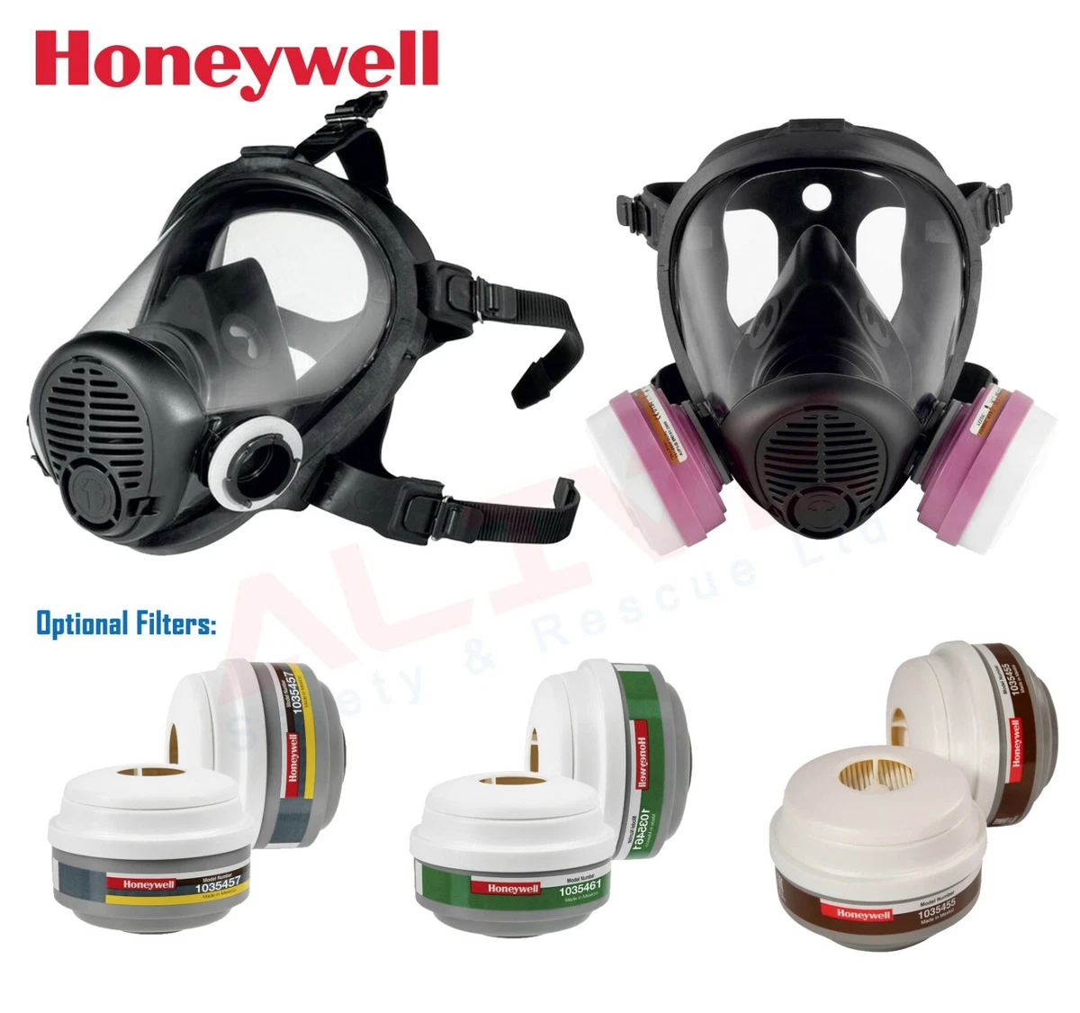Respirator mask 2024 with filters