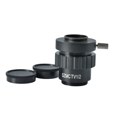 Trinocular Stereo Microscope CCD Camera Adapter SZM CTV 1/2 1/3 1X C-mount Lens