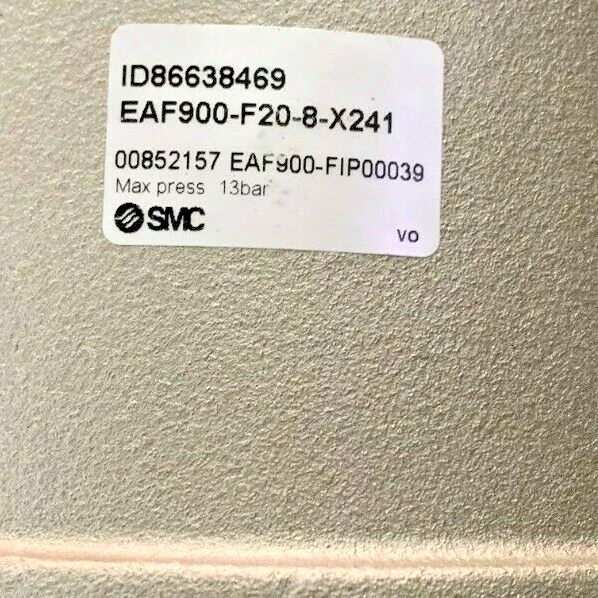 SMC EAF900-F20-8-X241 Large Flow Pneumatic Filter Size 2" 13 bar - Image 3 of 3