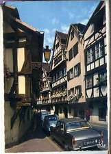 CP 67 Bas-Rhin - Strasbourg - Rue du Bain-aux-Plantes - Peugeot 404