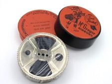 VTG McGregor Typewriter Ribbon Tin Can & Ribbon IBM Electromatic Unused Ribbon thumbnail