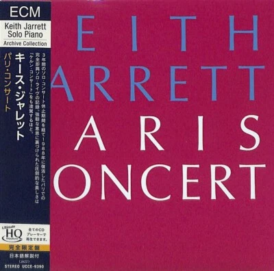 Keith Jarrett Jazz Piano Live NEW CD(UHQCD) "Paris Concert" Paper Sleeve OBI - Image 1 of 2